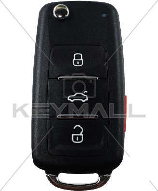 LLAVE CONTROL VW FLIP CLASICO R AE 315MHZ 4B