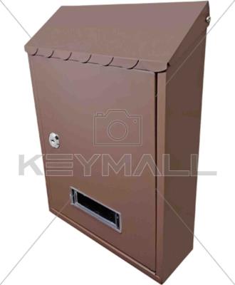 BUZON DE ACERO GALVANIZADO HANDY HOME 22X30.5X7 CMS CAFE