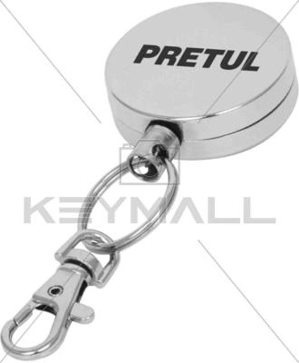 LLAVERO PRETUL RETRACTIL