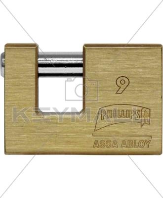 CANDADO PHILLIPS LATON CORTINA MOD 9 71MM CAJA