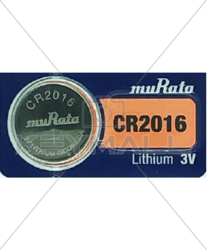 PILA SONY MURATA CR2016 Lithium 3V - CR2016-Pilas - KEY MALL