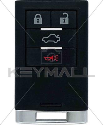 LLAVE CONTROL CADILLAC PROX FCC NBG009768T 4B cajuela REGATA 315MHZ B CAFE