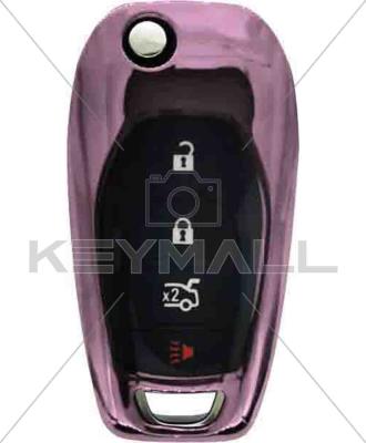 PROTECTOR TPU METALICO BRILLANTE PARA LLAVE CHEVROLET