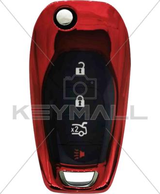PROTECTOR TPU METALICO BRILLANTE PARA LLAVE CHEVROLET