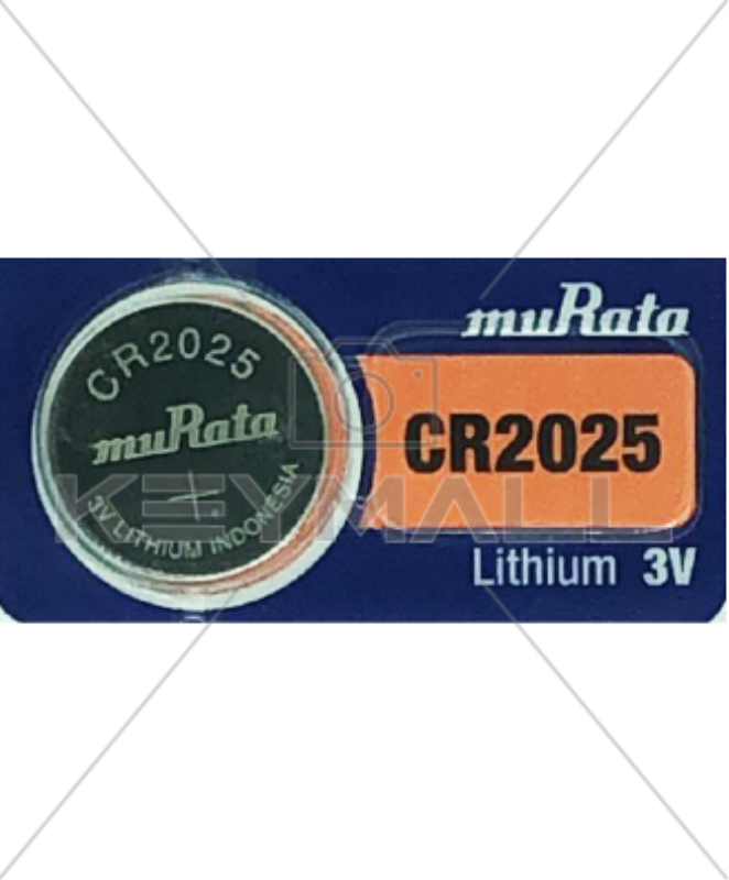 PILA SONY MURATA CR2025 Lithium 3V - CR2025-Pilas - KEY MALL
