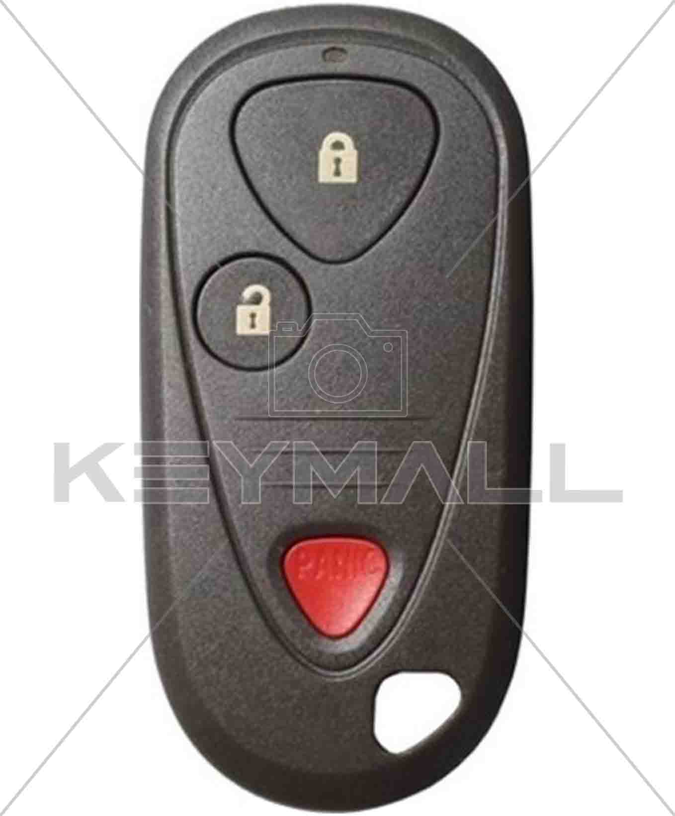 Acura G8D-355H-A OEM 3 Button Key Fob - Remanufactured With New Aftermarket Case