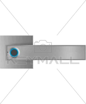 CERRADURA DEXTER MANIJA SMART LOCK HUELLA CUADRADO NIQUEL SATINADO