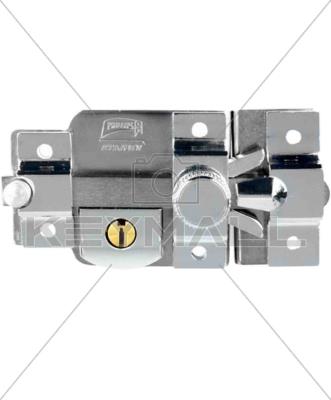 CERRADURA PHILLIPS PERFILES ALUMINIO MOD X450 PALETA BLANCO CAJA