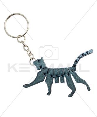 LLAVERO GATO PLÁSTICO 3D