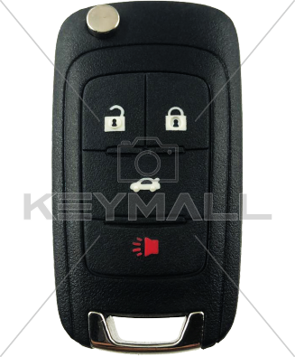 CARCASA LLAVE CONTROL BUICK FLIP 4B